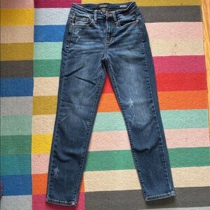 Judy Blue Relaxed Fit crop jeans